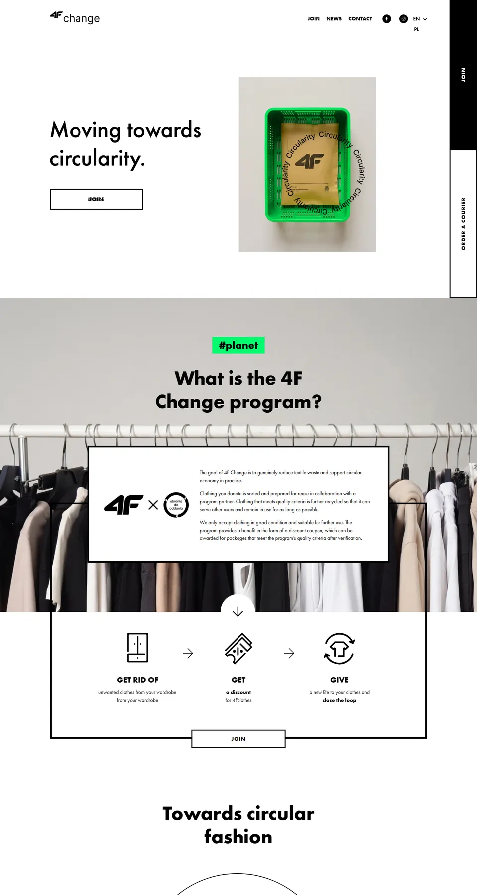 4F Change homepage